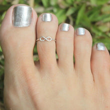 Load image into Gallery viewer, Eight Design Simple Lucky Metal Toe Ring Beach Jewelry For Women