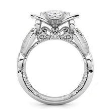 Load image into Gallery viewer, Fashion Rose with Diamond Women Wedding Ring, 6, 7, 8, 9, 10