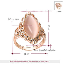 Load image into Gallery viewer, Women Vintage Ethnic Style Waterdrops Opal Oval Ring, 6, 7, 8, 9