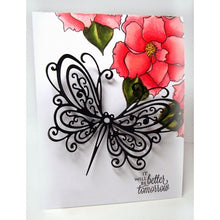 Load image into Gallery viewer, Butterfly Stencil DIY Clip Book Album Greeting Card Making Stencil, Butterfly Shape