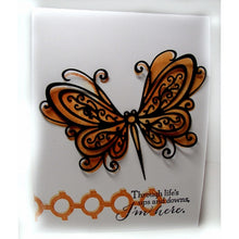 Load image into Gallery viewer, Butterfly Stencil DIY Clip Book Album Greeting Card Making Stencil, Butterfly Shape