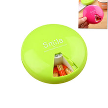 Load image into Gallery viewer, Portable 7 Days Drugs Pill Container Rotation Pillbox