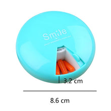 Load image into Gallery viewer, Portable 7 Days Drugs Pill Container Rotation Pillbox