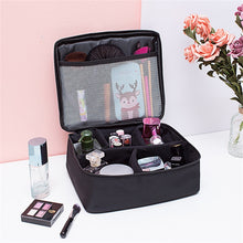 Load image into Gallery viewer, Cosmetic Bag Large Capacity Simple Wash Bag Travel Waterproof Portable Cosmetic Storage Bag, Net Pocket, Pocket