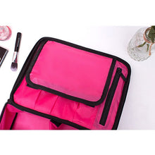 Load image into Gallery viewer, Cosmetic Bag Large Capacity Simple Wash Bag Travel Waterproof Portable Cosmetic Storage Bag, Net Pocket, Pocket