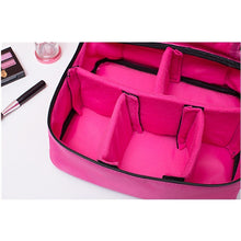 Load image into Gallery viewer, Cosmetic Bag Large Capacity Simple Wash Bag Travel Waterproof Portable Cosmetic Storage Bag, Net Pocket, Pocket