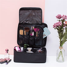 Load image into Gallery viewer, Cosmetic Bag Large Capacity Simple Wash Bag Travel Waterproof Portable Cosmetic Storage Bag, Net Pocket, Pocket