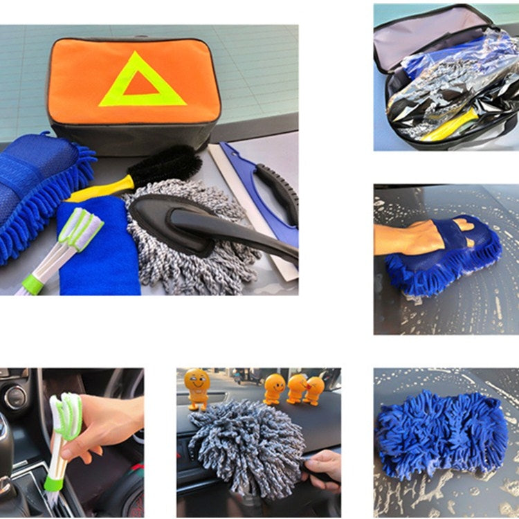 7 In 1 Cleaning Supplies for Car Washing Tools, 7 in 1