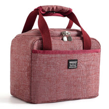 Load image into Gallery viewer, Thickened Handheld Lunch Bag Insulated Bento Bags Kids Lunch Kits