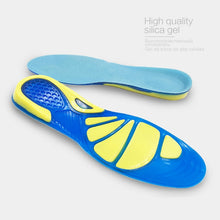 Load image into Gallery viewer, Thickening Shock Absorption Sports Insoles Running Slip Anti-Pain Sweat-Absorbent Breathable Basketball Military Training Insoles, S: 23.5cm, M: 27cm, L: 30.5cm