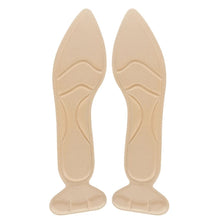 Load image into Gallery viewer, 2pcs /Pair 8D Pad Inserts Heel Post Back Breathable Anti-Slip For High Heel Shoe Insole