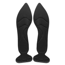 Load image into Gallery viewer, 2pcs /Pair 8D Pad Inserts Heel Post Back Breathable Anti-Slip For High Heel Shoe Insole