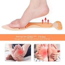 Load image into Gallery viewer, 2pcs /Pair 8D Pad Inserts Heel Post Back Breathable Anti-Slip For High Heel Shoe Insole