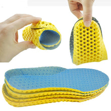 Load image into Gallery viewer, 5 Pairs Stretch Breathable Deodorant Running Cushion Insoles, 35, 36, 37, 38, 40, 41, 42, 43, 44, 45, 46, 39