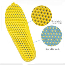 Load image into Gallery viewer, 5 Pairs Stretch Breathable Deodorant Running Cushion Insoles, 35, 36, 37, 38, 40, 41, 42, 43, 44, 45, 46, 39