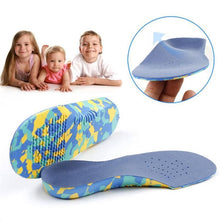 Load image into Gallery viewer, One Pair Children Flat Feet Arch Support Insoles Orthopedic Shoe Insole, 23-25cm, 26-28cm, 29-31cm, 32-34cm, 35-37cm