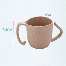 Load image into Gallery viewer, Children Wheat Fiber Drinking Cup Anti-Scalding Milk Cup, Anti-Scalding Milk Cup