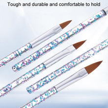 Load image into Gallery viewer, 5pcs /Set Nail Crystal Brush Sculpting Pen Painting And Sculpting Nail Salon Tools