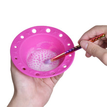 Load image into Gallery viewer, Beauty Tools Silicone Brush Tray Makeup Brush Special  Ceaning Bowl