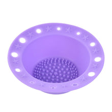 Load image into Gallery viewer, Beauty Tools Silicone Brush Tray Makeup Brush Special  Ceaning Bowl