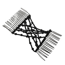 Load image into Gallery viewer, 3 PCS Woman Elastic Magic DIY Vintage Headband Fashion Hair Maker Bun Hair Combs Metal Hairpins Hair Accessories