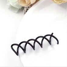 Load image into Gallery viewer, 5pcs Spiral Hairpin Hair Accessories Hairpin Spiral Chuck Hairpin Head Y Round Pin Shape Headband