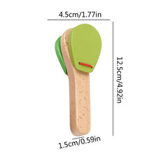 Load image into Gallery viewer, 4 PCS Creative Wooden Castanets Clapper Children Early Education Music Toys, Random Color