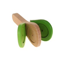 Load image into Gallery viewer, 4 PCS Creative Wooden Castanets Clapper Children Early Education Music Toys, Random Color