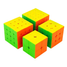 Load image into Gallery viewer, Carbon Fiber Membrane Third-order Magic Cube Children Educational Toys, Competition Shaped Cubes Set
