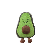 Load image into Gallery viewer, Cute Cartoon Avocado Plush Pillow Toy 22~45Cm Avocado With Feet Children Fruit Avocado Stuffed Plush Pillow Toy Gift for Child