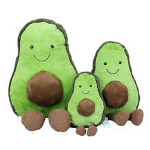 Load image into Gallery viewer, Cute Cartoon Avocado Plush Pillow Toy 22~45Cm Avocado With Feet Children Fruit Avocado Stuffed Plush Pillow Toy Gift for Child