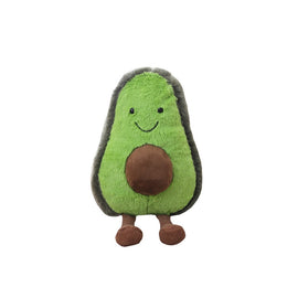 Cute Cartoon Avocado Plush Pillow Toy 22~45Cm Avocado With Feet Children Fruit Avocado Stuffed Plush Pillow Toy Gift for Child
