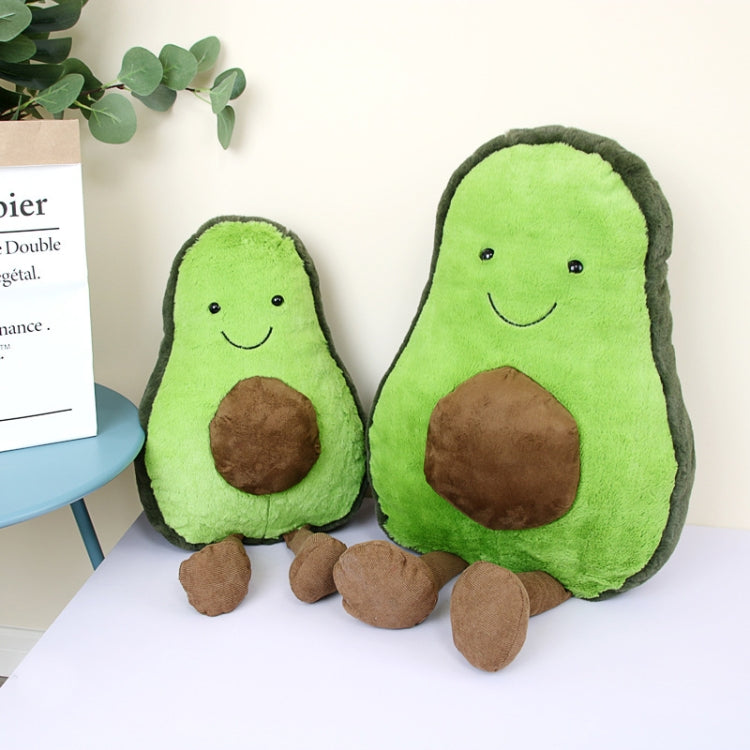 Cute Cartoon Avocado Plush Pillow Toy 22~45Cm Avocado With Feet Children Fruit Avocado Stuffed Plush Pillow Toy Gift for Child