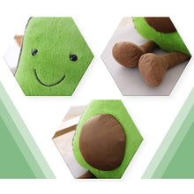 Load image into Gallery viewer, Cute Cartoon Avocado Plush Pillow Toy 22~45Cm Avocado With Feet Children Fruit Avocado Stuffed Plush Pillow Toy Gift for Child