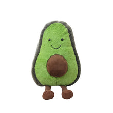 Load image into Gallery viewer, Cute Cartoon Avocado Plush Pillow Toy 22~45Cm Avocado With Feet Children Fruit Avocado Stuffed Plush Pillow Toy Gift for Child