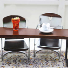 Load image into Gallery viewer, 3 PCS 1:12 Doll House Miniature Iron Chair Model