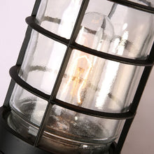 Load image into Gallery viewer, Retro Industrial Cage Wall Lamp Attic Interior Lighting Iron Copper Wall Lamp without Bulb, Black, Bronze