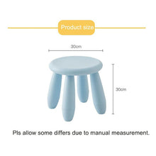 Load image into Gallery viewer, Colorful Children Stool Chair Baby Stool Plastic Kindergarten Stool