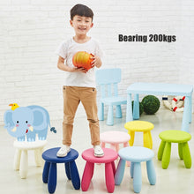 Load image into Gallery viewer, Colorful Children Stool Chair Baby Stool Plastic Kindergarten Stool