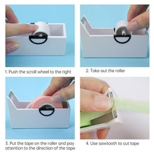 Load image into Gallery viewer, Tape Holder Office Tape Dispenser Desktop Tape Cutter