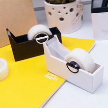 Load image into Gallery viewer, Tape Holder Office Tape Dispenser Desktop Tape Cutter