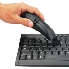 Load image into Gallery viewer, Mini USB Desktop Table Keyboard Vacuum Cleaner with Brushes