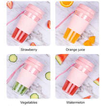Load image into Gallery viewer, Portable USB Rechargeable Mini Household Electric Fruit Juicer, 250ml