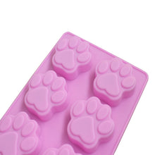 Load image into Gallery viewer, 3 PCS Paw Soap Ice Cream Chocolate Cake Silicone Mold, Soap Shape