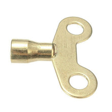 Load image into Gallery viewer, 5 PCS Faucet Key Solid Brass Lock Radiator Plumbing Drainage Square Hole Socket Faucet Key, Inner Diameter 6.25 mm