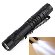 Load image into Gallery viewer, Mini LED Pen-shaped Strong Flashlight Pen Clip Torch, 9.1cm, 13.3cm