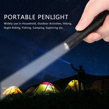 Load image into Gallery viewer, Mini LED Pen-shaped Strong Flashlight Pen Clip Torch, 9.1cm, 13.3cm