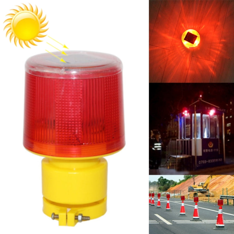 Night Solar Warning Construction Safety Warn Flash Lights Signal Light, Screw (Red), Sleeve (Red), Slim handle (Red), Magnet (Red), Crude (Red)
