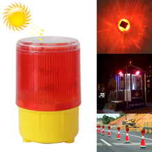 Load image into Gallery viewer, Night Solar Warning Construction Safety Warn Flash Lights Signal Light, Screw (Red), Sleeve (Red), Slim handle (Red), Magnet (Red), Crude (Red)