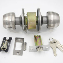 Load image into Gallery viewer, Ball Lock Indoor Bedroom Door Ball Lock Stainless Steel Bathroom Door Lock, Center Distance 60mm, Center Distance 70mm